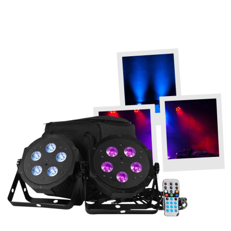 2 projecteur VPAR LED