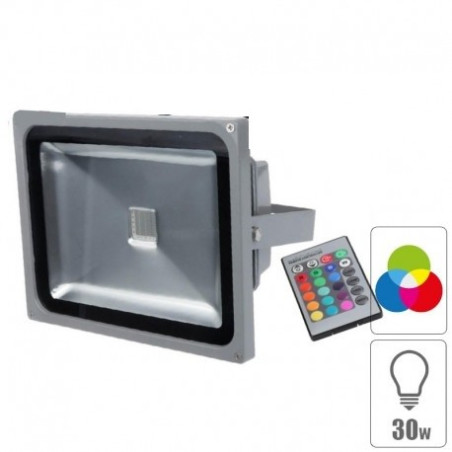 5 projecteurs LED RGB 30 W