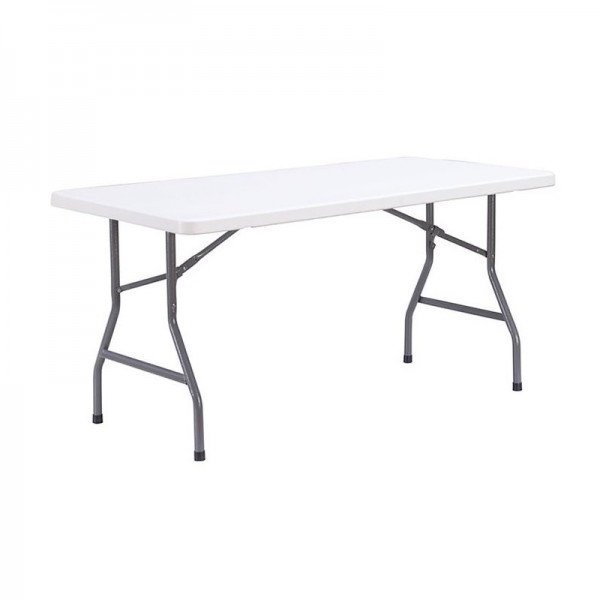 Table rectangulaire blanche 180 x 75 cm