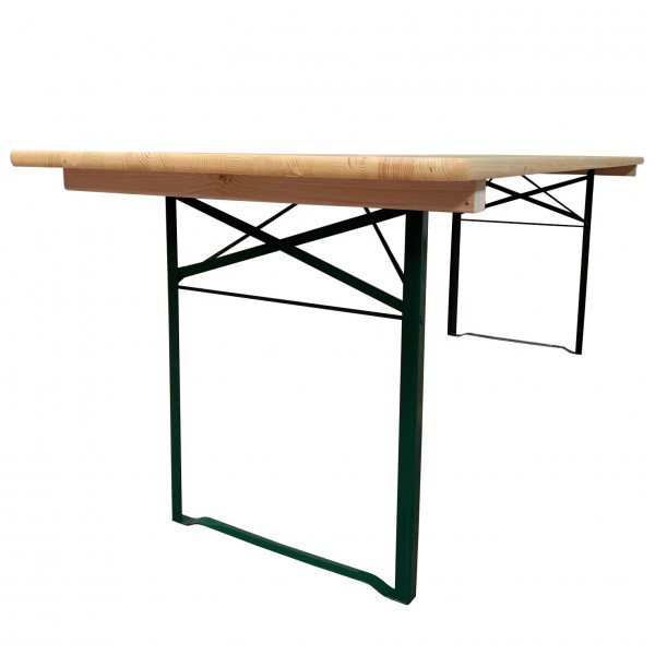 Table en bois brasserie 197 x 60 cm