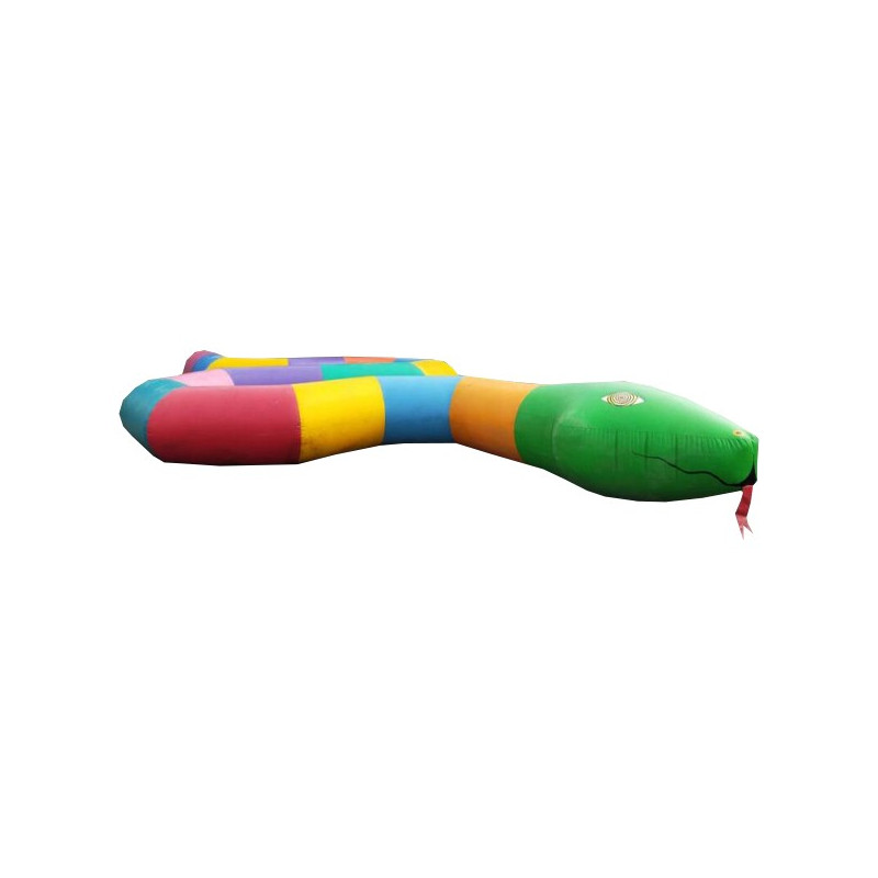 Structure gonflable le serpent