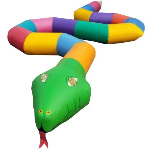 Structure gonflable le serpent