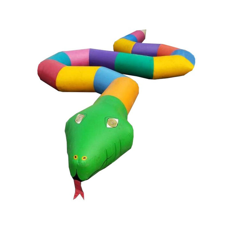 Structure gonflable le serpent