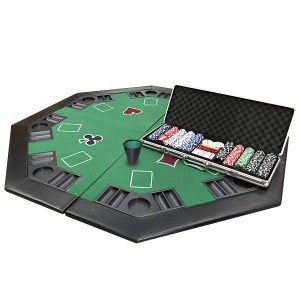 Kit poker plateau octogonal GM