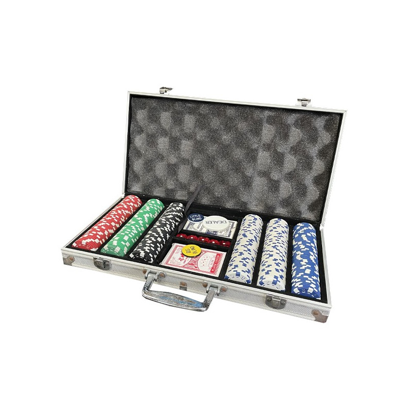 Kit poker plateau octogonal PM